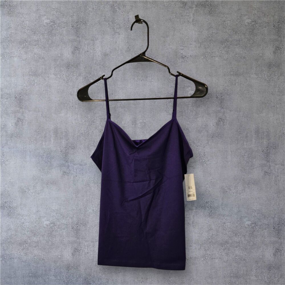 Women's Size Large Purple Tank Top -- ITEM #3346 - Picture 2 of 3